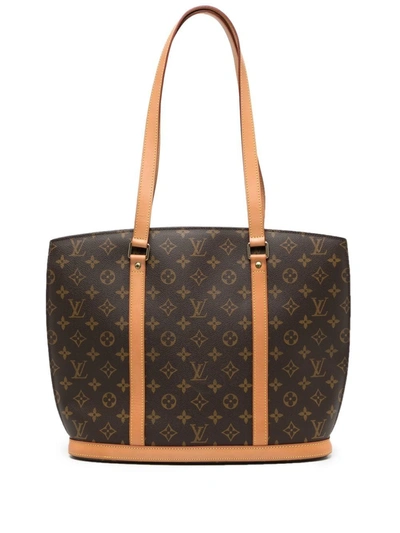 Louis Vuitton 2000s Medium Monogram Brown Tote and Pouch · INTO