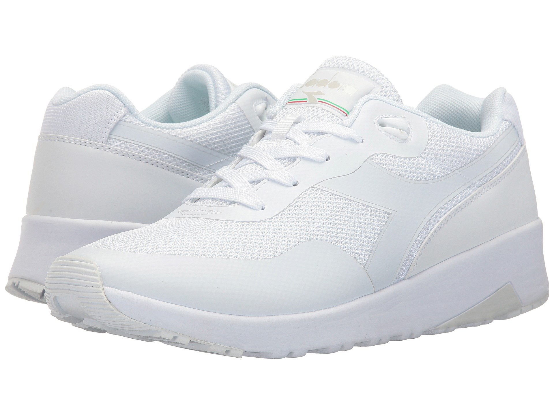 diadora running shoes white