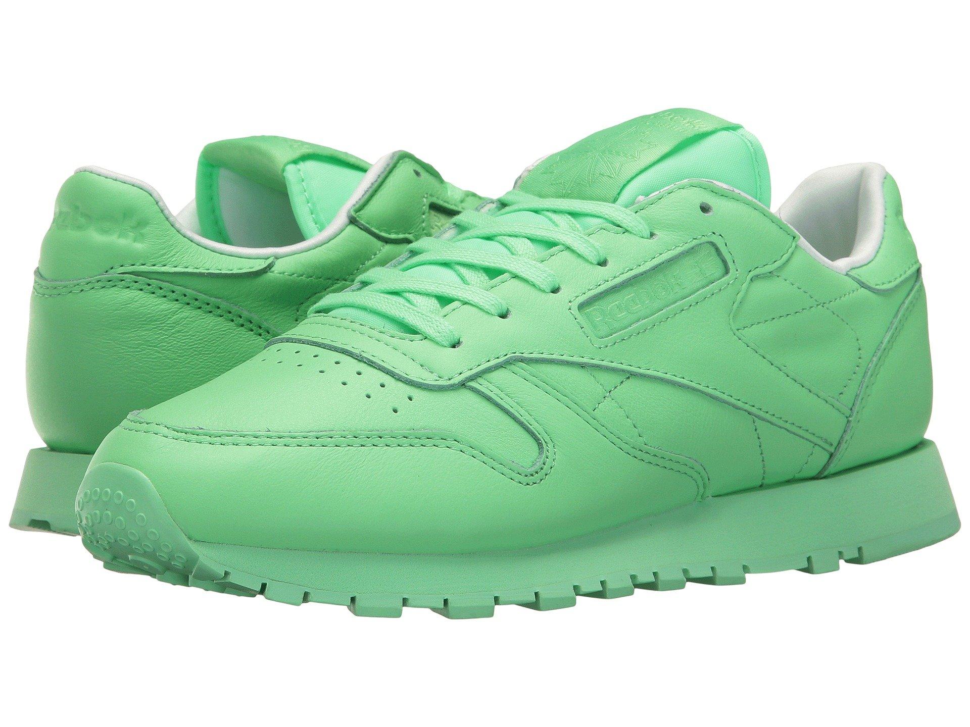 reebok classic leather mint