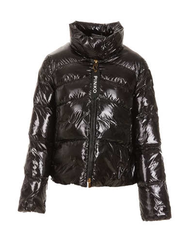 Pinko Womens Black Polyamide Down Jacket