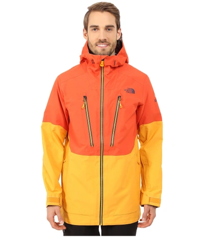 The North Face Free Thinker Jacket In Zion Orange/traverse Yellow/asphalt  Grey (prior Season) | ModeSens