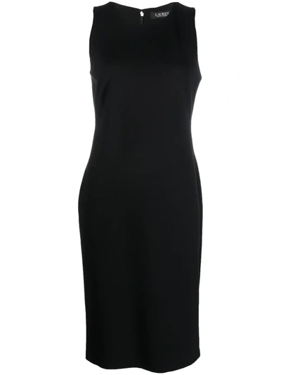 Lauren Ralph Lauren Darian Sleeveless Dress In Black