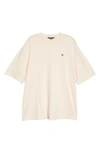 Acne Studios Face-logo Cotton-jersey T-shirt In Pastel Pink