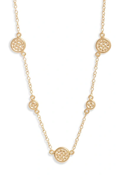 Anna Beck Station Necklace In Gold