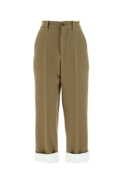 The Row Gustavo Wool-blend Pants In Multicolor