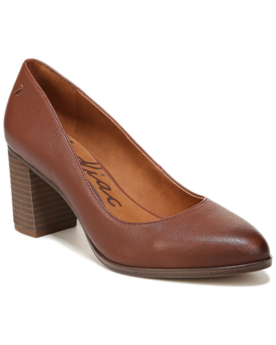Zodiac Women's Gloria Block-heel Pumps Women's Shoes In Cognac Leather