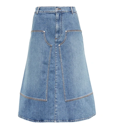 Stella Mccartney Women's  Blue Other Materials Skirt