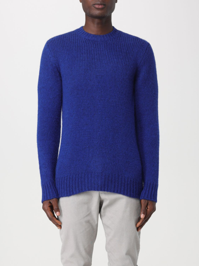 Roberto Collina Crew Neck Sweater Clothing In Blue