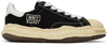 Miharayasuhiro Blakey Low Canvas Vintage Sneakers In Black