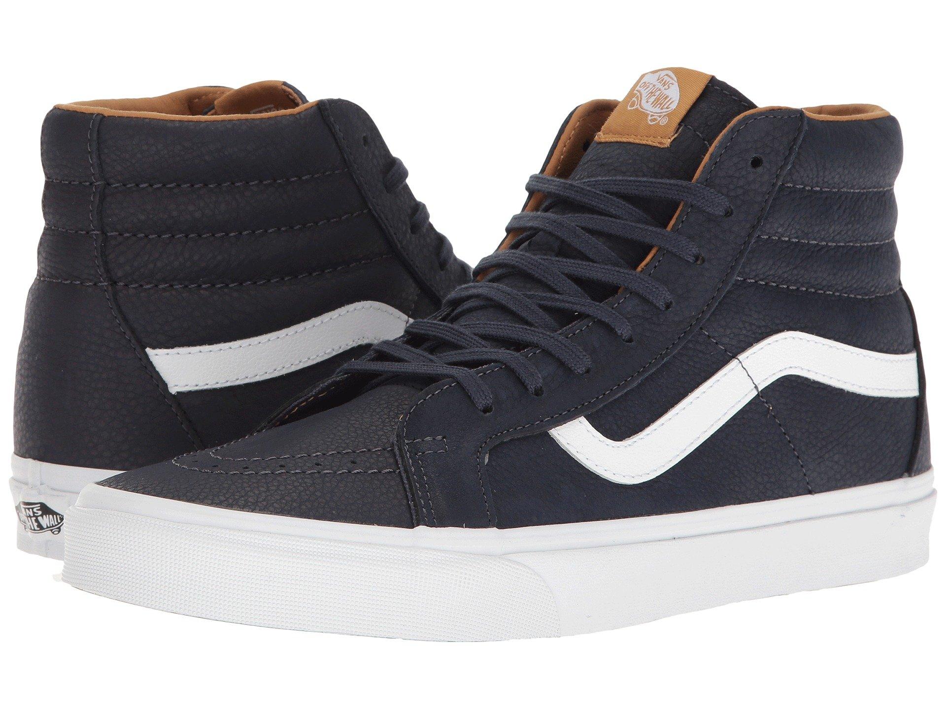 vans sk8 hi premium leather