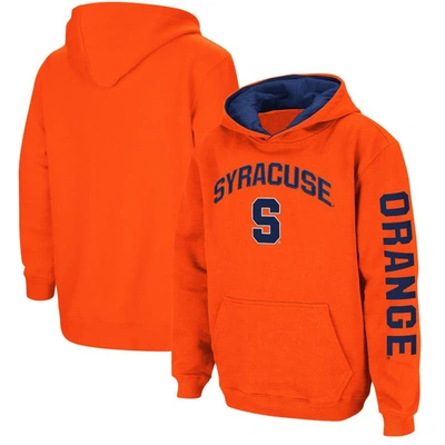 Colosseum Kids' Youth  Orange Syracuse Orange 2-hit Team Pullover Hoodie