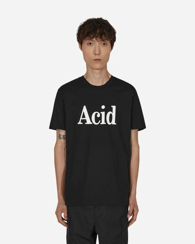 Idea Book Acid Is The Word T-shirt In Black