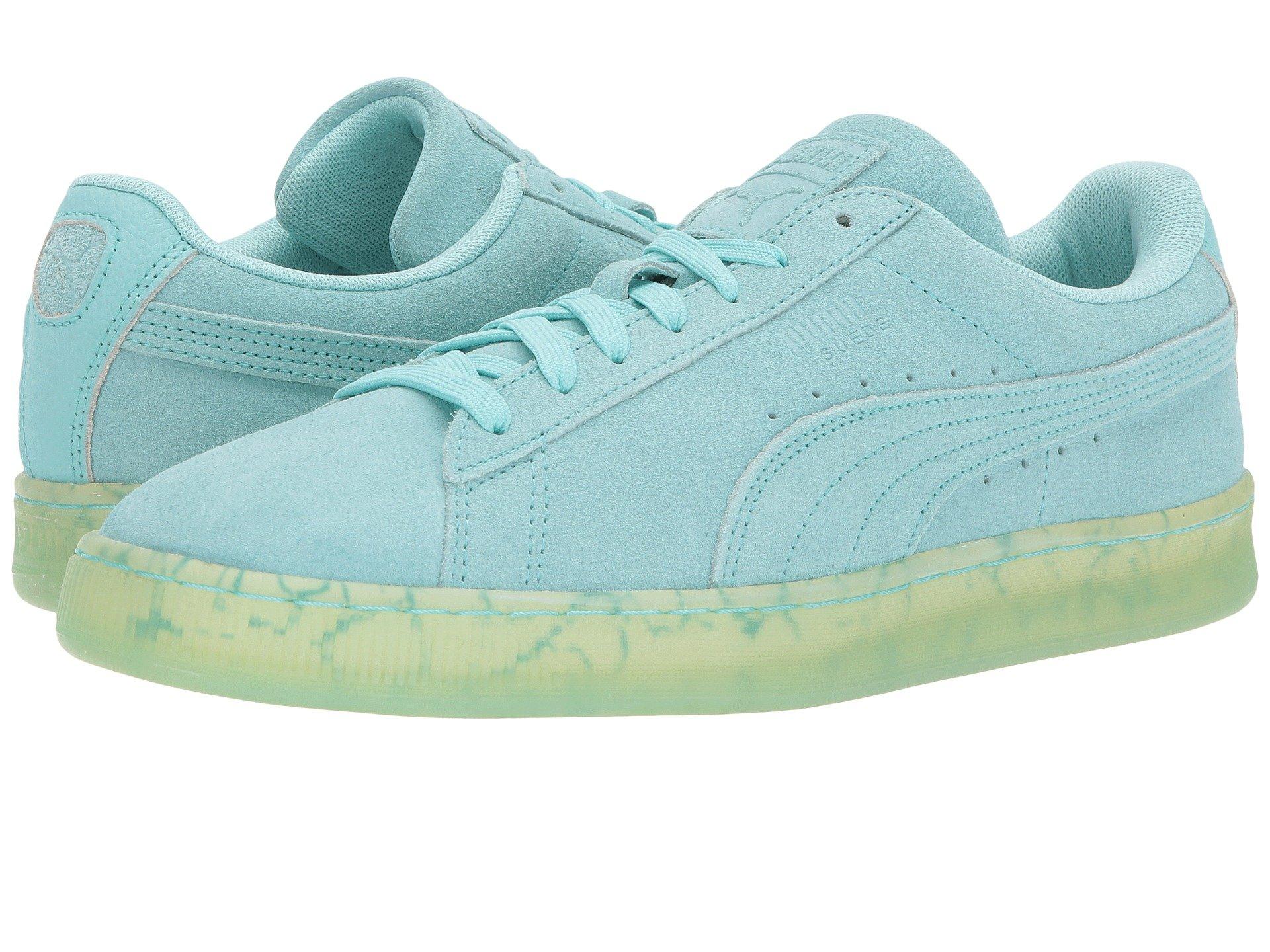 puma suede aruba blue