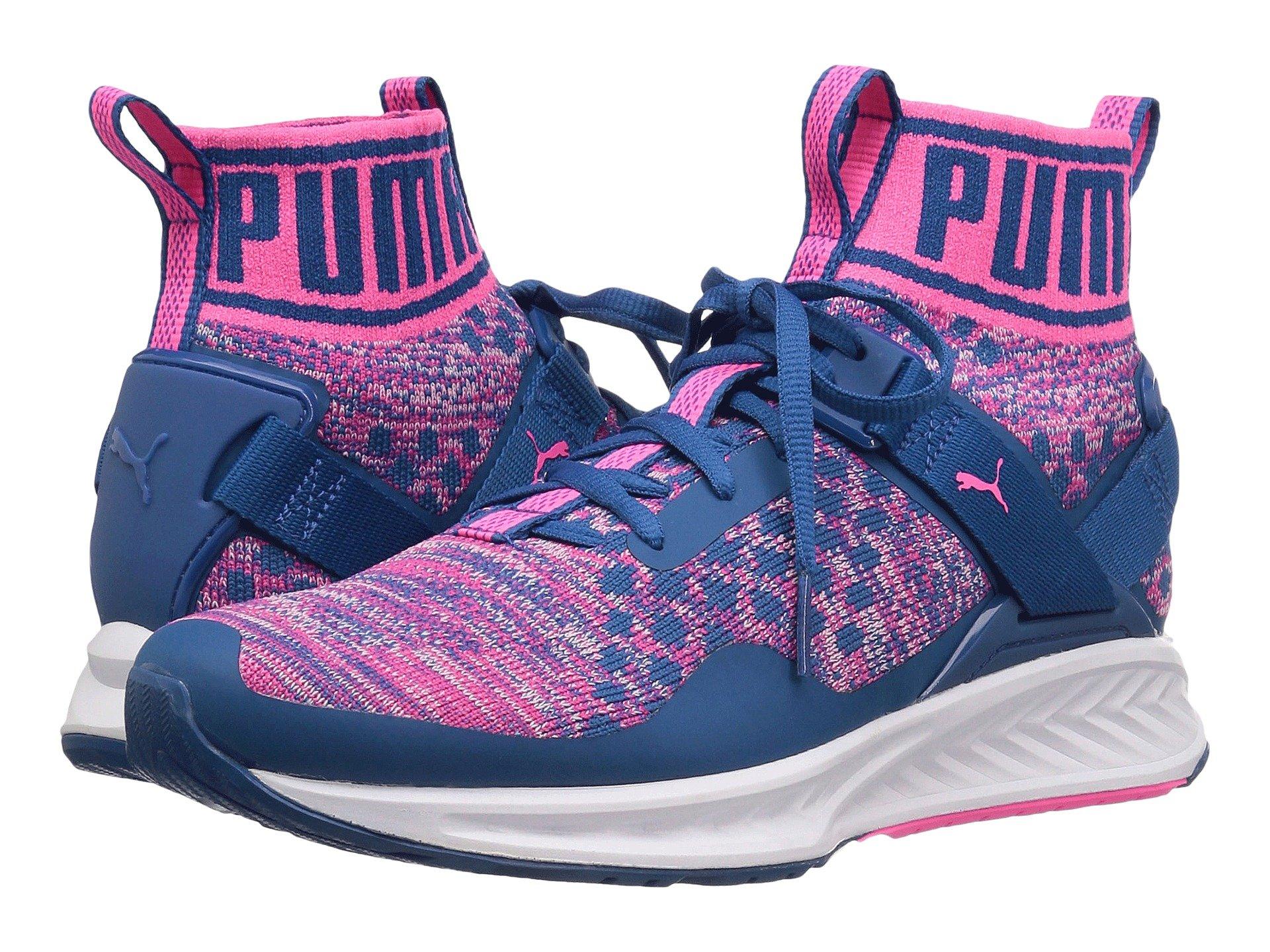 puma ignite evoknit pink