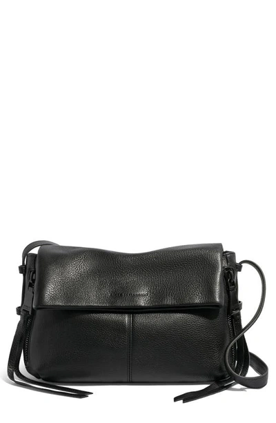 Aimee Kestenberg Free Bird Leather Shoulder Bag In Black