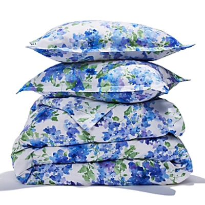 Sky Blushing Hydrangea Duvet Cover Set, Full/queen - 100% Exclusive In Blue