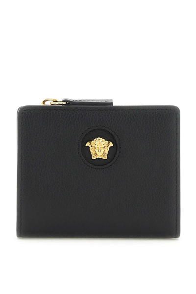 Versace Medusa Bifold Wallet In Black