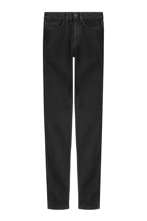 Karl Lagerfeld Cotton-Blend Skinny Jeans In Black | ModeSens