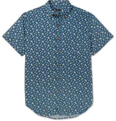 J.crew Slim-fit Floral-print Cotton Shirt | ModeSens