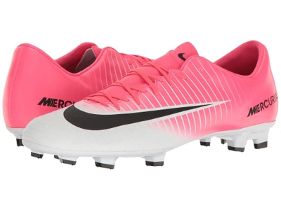 Nike Mercurial Victory Vi Fg In Racer Pink/black/white | ModeSens