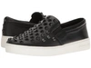 Michael Michael Kors Keaton Slip-on In Black Suprema Nappa Sport/faceted Studs