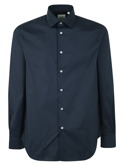 Paul Smith Gents Tailored Shirt In Black