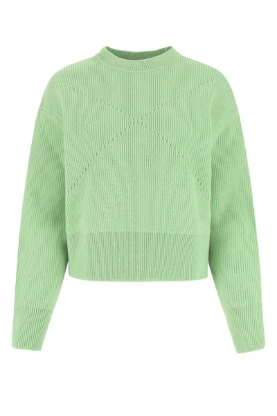 Bottega Veneta Pastel Green Stretch Cashmere Blend Sweater  Nd  Donna S