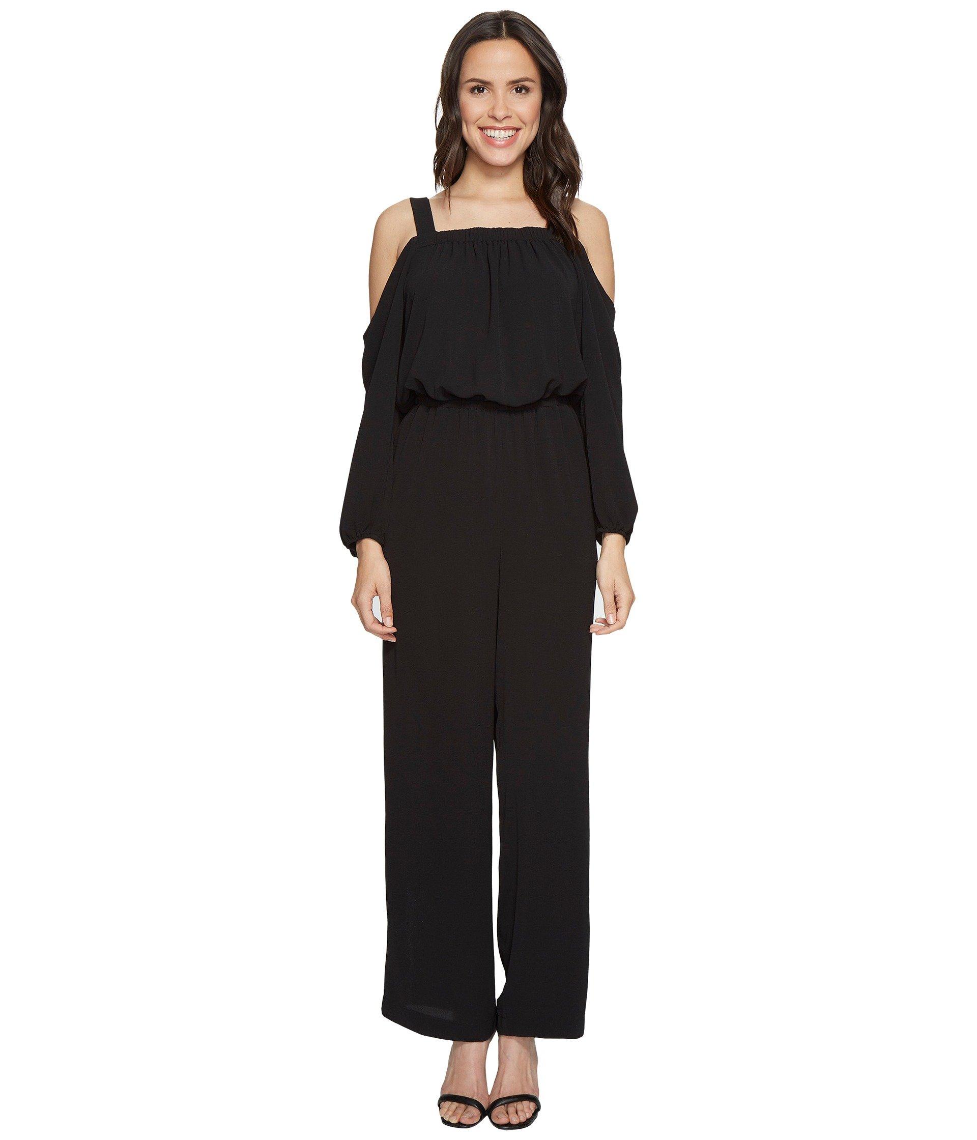 vince camuto cold shoulder jumpsuit