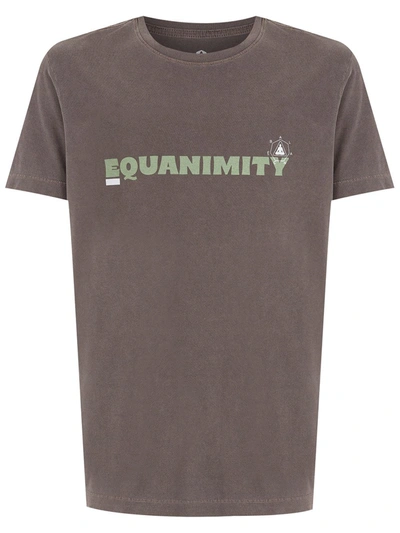 Osklen Equanimity Crewneck T-shirt In Grey