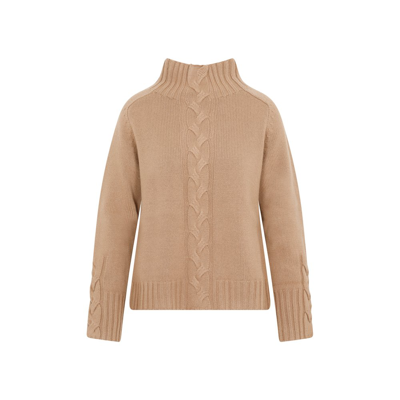 's Max Mara Oceania Wool And Cashmere Sweater In Nude & Neutrals