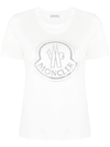 Moncler Cotton Jersey T-shirt In White