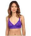 Hanky Panky Signature Lace Crossover Bralette 113 In Electric Purple