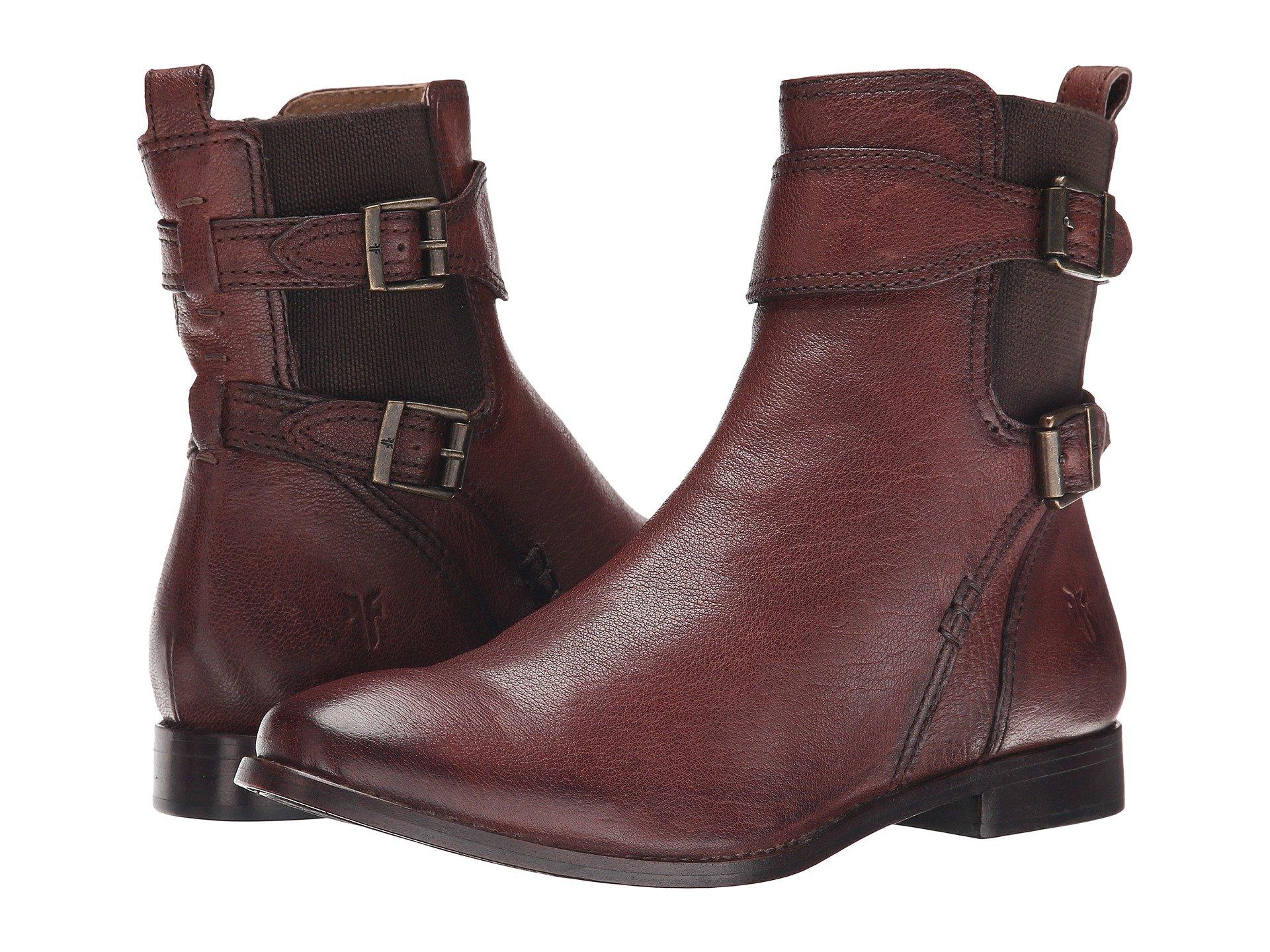 frye anna leather chelsea boot