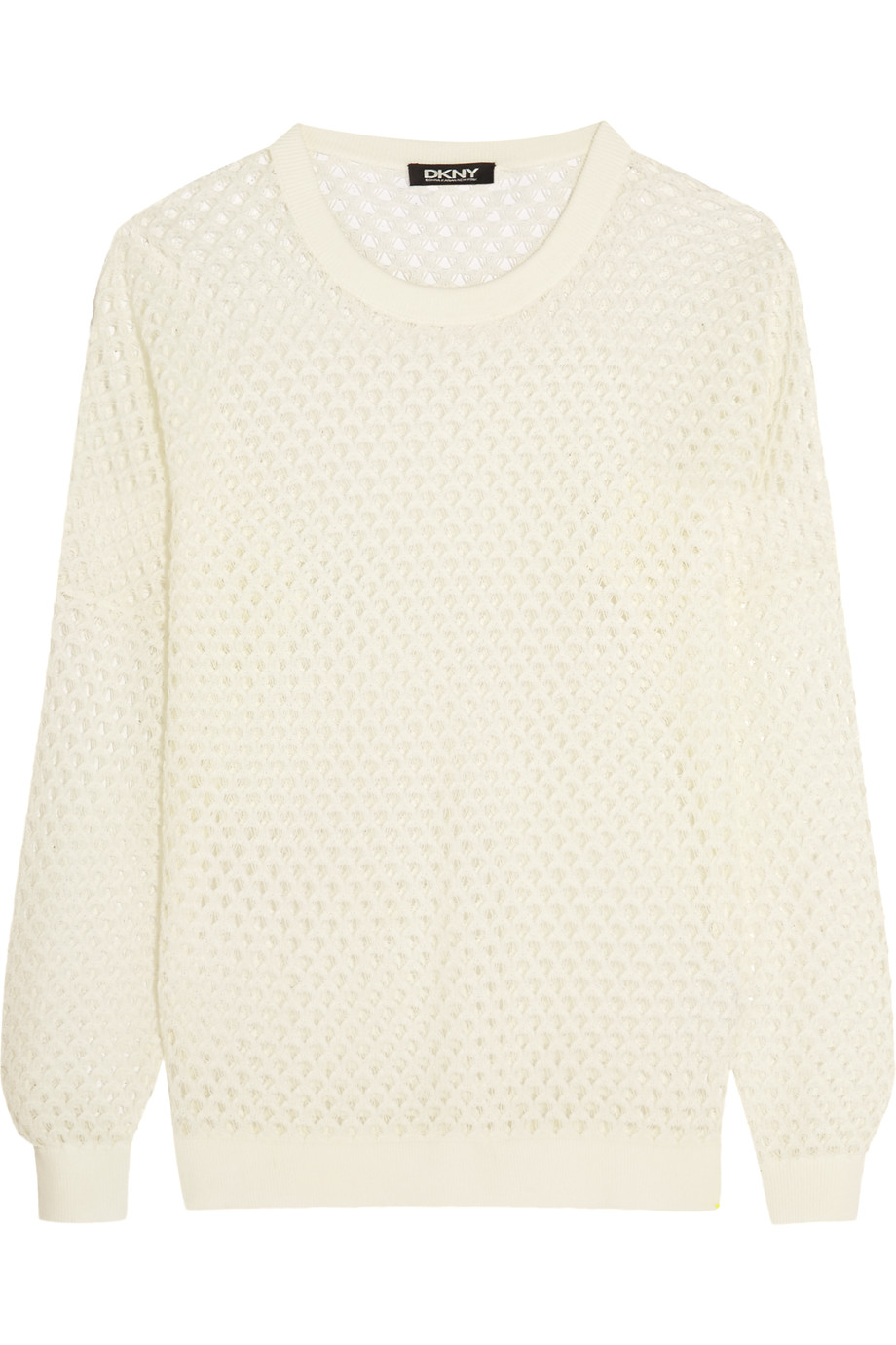 Dkny Open-knit Cotton Sweater | ModeSens
