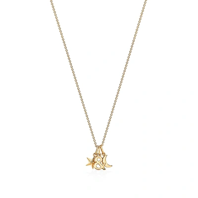 Tiffany Co Tiffany Love Star And Moon Pendant In 18k Gold ModeSens