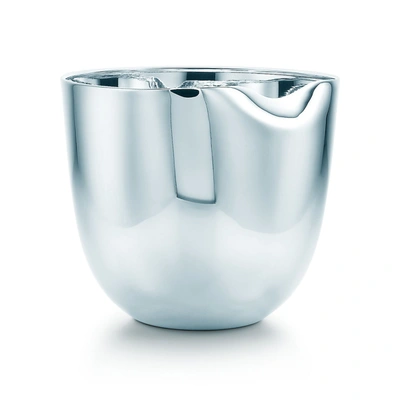 Tiffany & Co Elsa Peretti® Thumbprint Ice Bucket In Sterling Silver