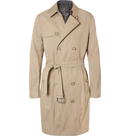 Michael Kors Double-breasted Twill Trench Coat | ModeSens