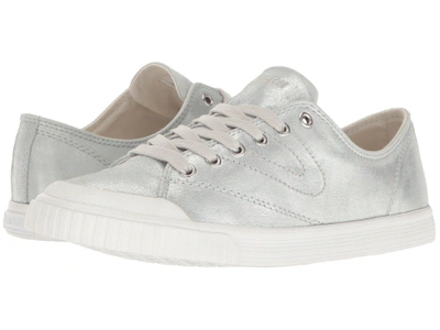 Tretorn Nylite Plus Lace Up Sneakers In Silver