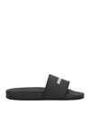 Axel Arigato Rubber Slide Sandals In Black