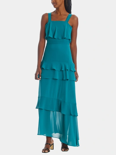 sachin and babi light blue dress Helsa Siren Dress in Silk Chiffon main image 1