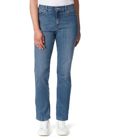 Gloria Vanderbilt Amanda Straight-leg Jeans In Petite Short In Hartford W