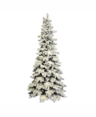 Vickerman 5 Ft Flocked Kodiak Spruce Artificial Christmas Tree Unlit