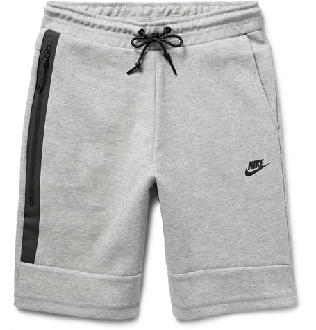 Nike Cotton-blend Tech Fleece Shorts | ModeSens