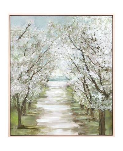Paragon Picture Gallery Blossom Pathway Wall Art In White