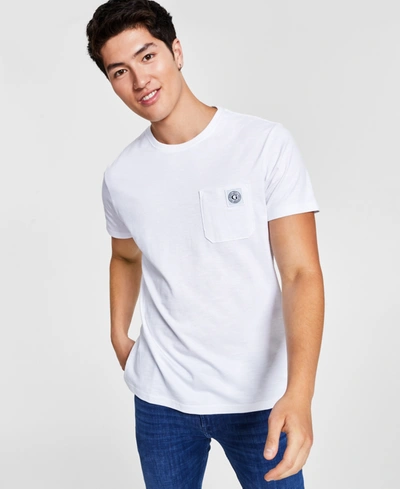 guess white t shirt mens