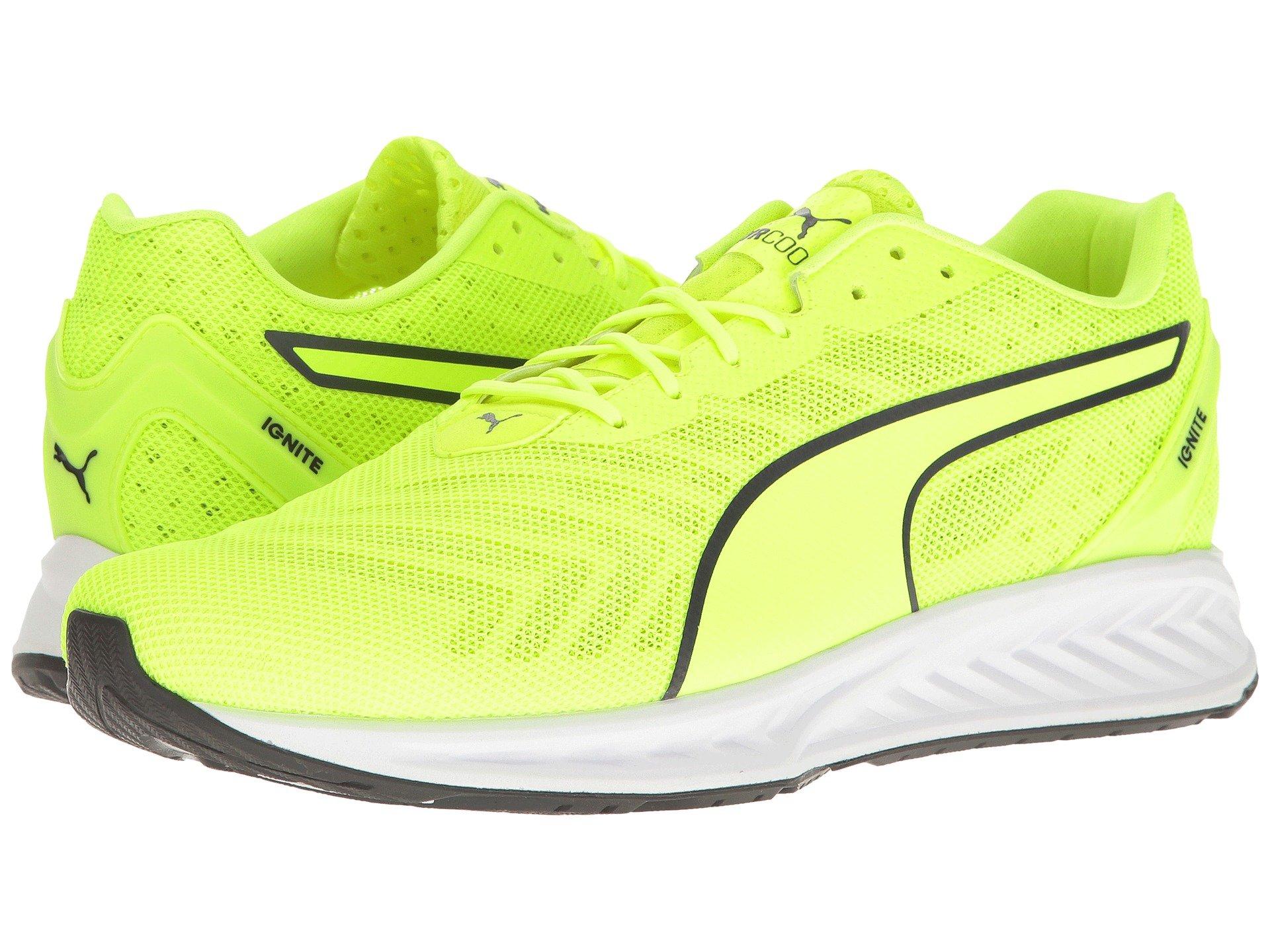 puma ignite evoknit 3 kids yellow