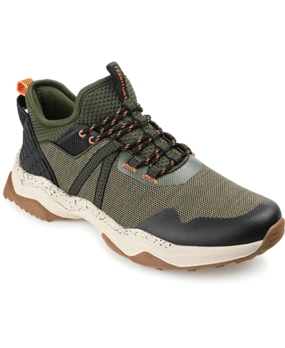 Territory Men's Sidewinder Water-resistant Knit Trail Sneakers Men's Shoes In Green