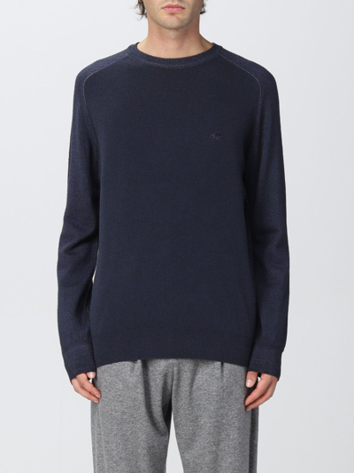 Etro Logo Embroidered Knitted Jumper In Black