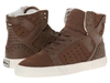 Supra Skytop In Brown/brogue/bone