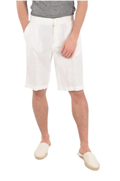Ermenegildo Zegna Mens White Shorts